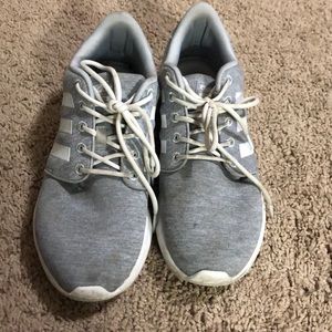 Adidas gray shoes